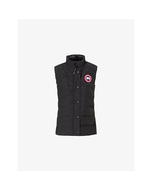 Canada Goose Black Freestyle Padded Slim-Fit Shell-Down Gilet