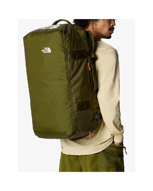 The North Face Green Base Camp Voyager Recycled-polyester Duffel Bag