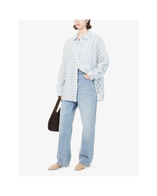Skall Studio Blue Edgar Linen Shirt