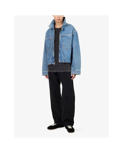 Agolde Blue Croydon Denim Jacket for men