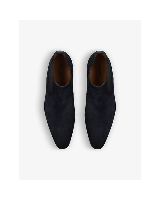 Magnanni Shaw Suede Chelsea Boots 10. in Blue for Men | Lyst