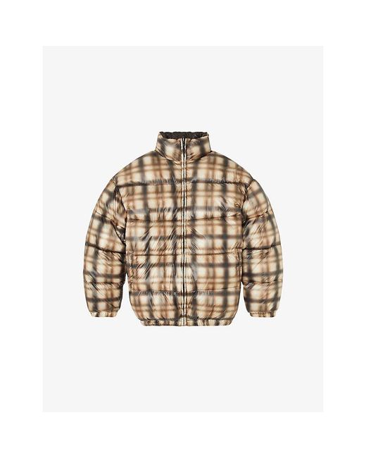 DIESEL Multicolor W-Bourbon-Enbm Reversible Padded Bomber Jacket for men