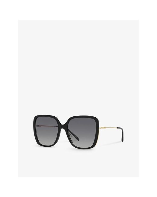 Chloé Black Ch0173s Square-frame Acetate Sunglasses