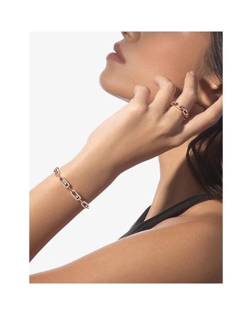 Messika White Move Link 18Ct And 0.82Ct Diamond Bracelet