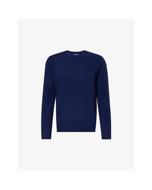Polo Ralph Lauren Elbowpads Crewneck Wool And Cashmereblend Jumper X