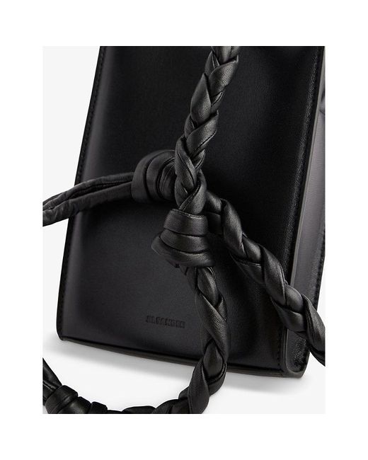 Jil Sander Black Tangle Padded Small Bag