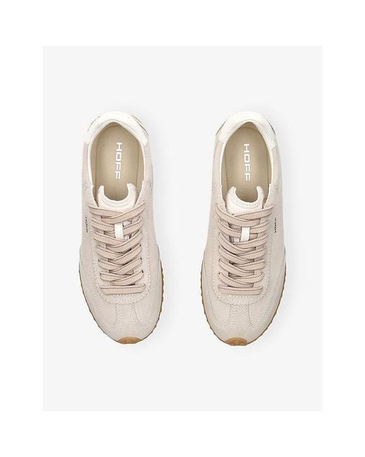HOFF White Bridge Suede Trainers
