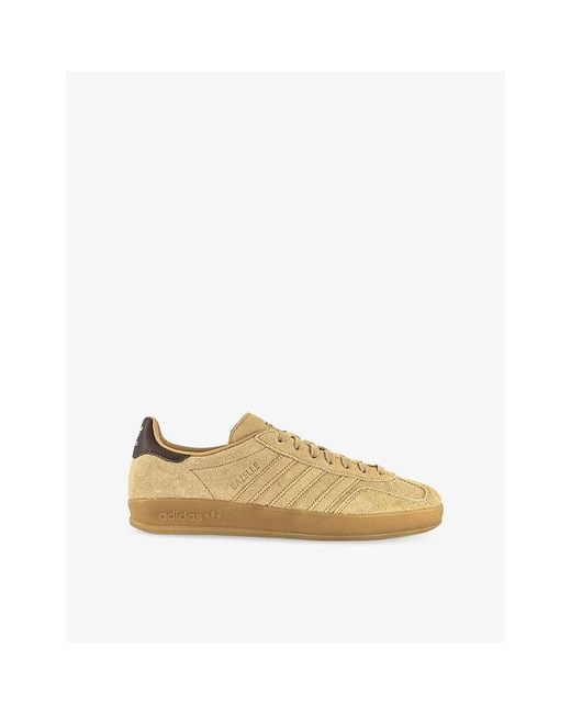 Adidas Natural Gazelle Indoor Suede Trainers for men