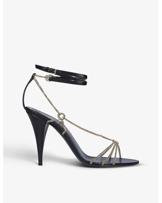 Saint laurent 2025 kiki sandals