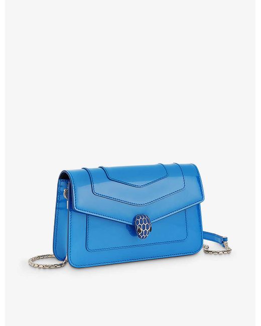 Bvlgari cheap blue bag