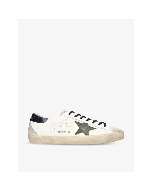 Golden Goose Deluxe Brand Multicolor Super-star Leather Low-top Trainers for men