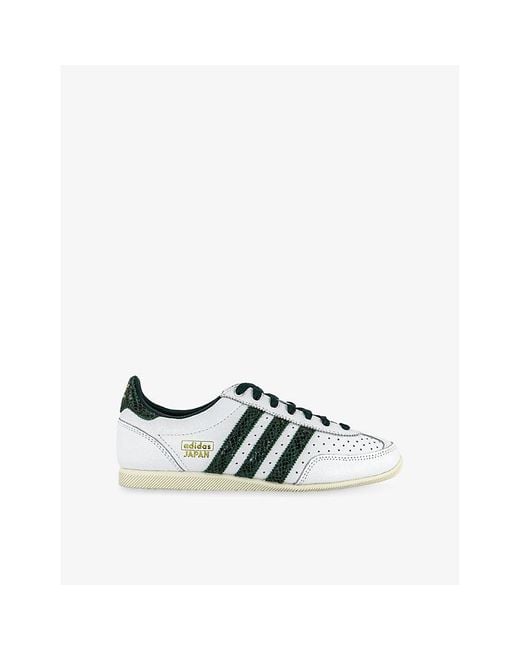 Adidas White Japan Leather Trainers