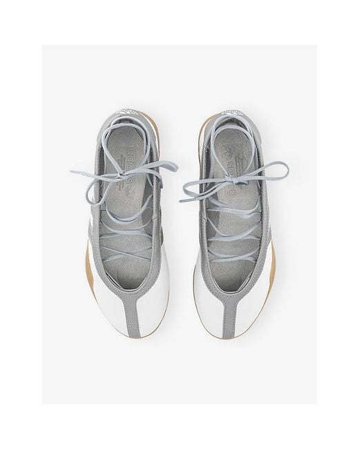 Adidas Multicolor Taekwondo Mei Leather Ballet Flats