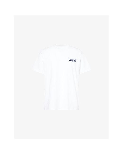 Carhartt White Wiptopia Embroidered Cotton T-Shirt for men