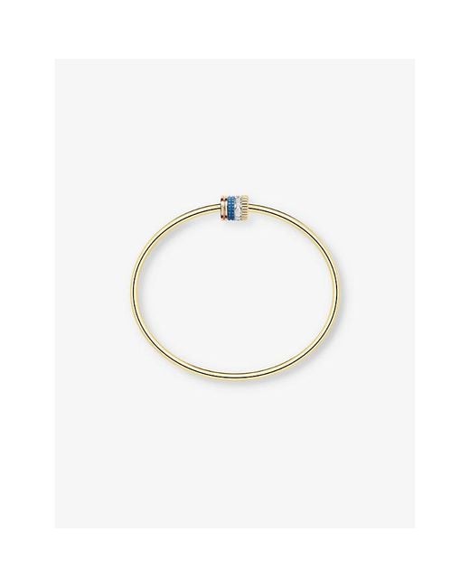 Boucheron Metallic Quatre-Edition 18Ct, And Rose- 0.11Ct Diamond And Ceramic Bracelet for men