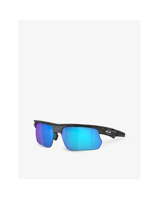 Oakley Blue Oo9400 Bisphaeratm️ Rectangle-frame O Mattertm Sunglasses