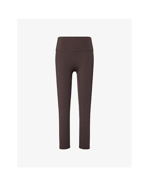 ADANOLA Brown Ultimate Regular Gym Leggings