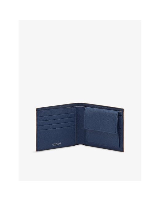 BVLGARI Brown Leather Wallet