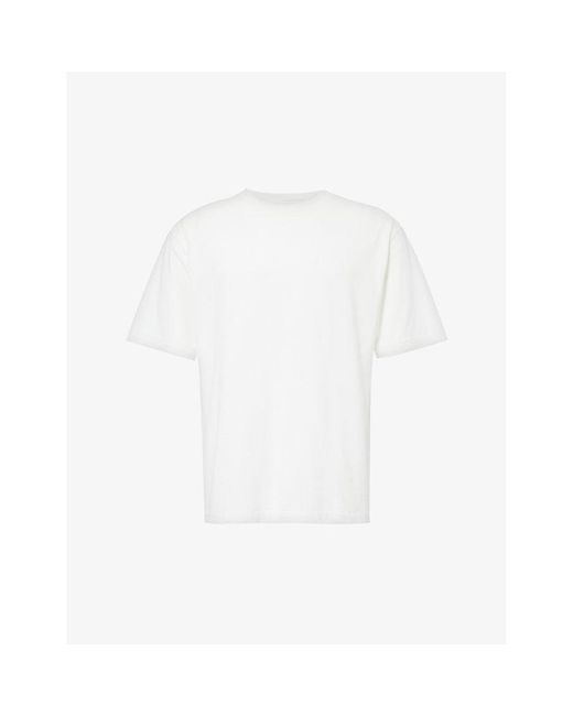 GYMSHARK White Everywear Comfort Logo-embossed Cotton-jersey T-shirt Xx for men