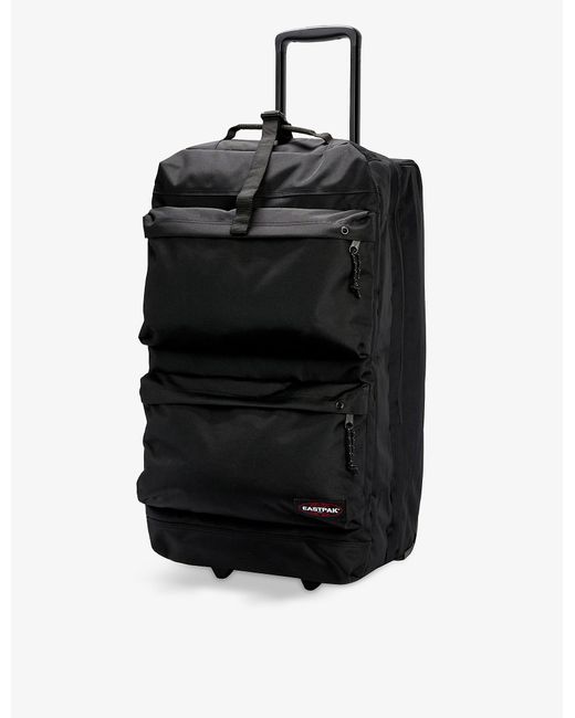 Eastpak Synthetic Double Tranverz Twowheel Medium Woven Suitcase 66cm
