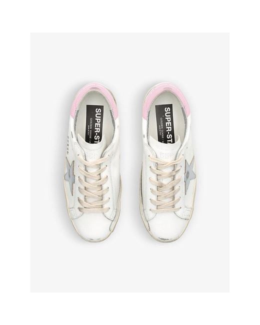 Golden Goose Deluxe Brand Natural Superstar 11531 Leather Low-Top Trainers