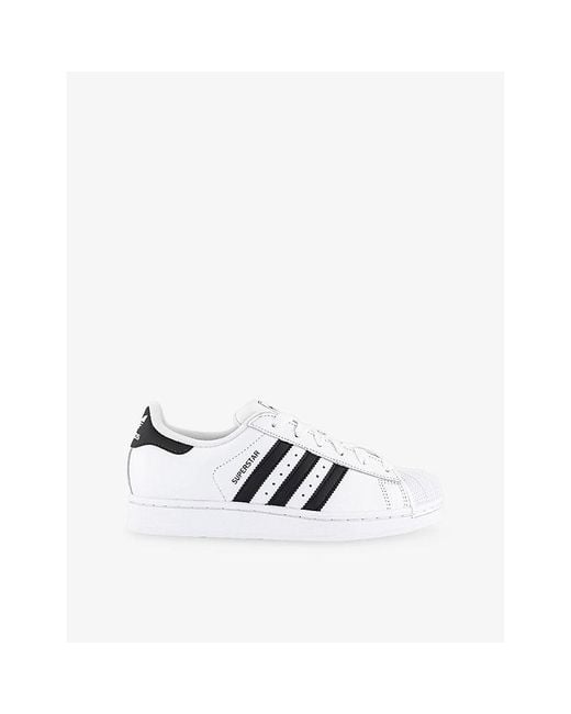 Adidas White Superstar Ii Leather Trainers for men