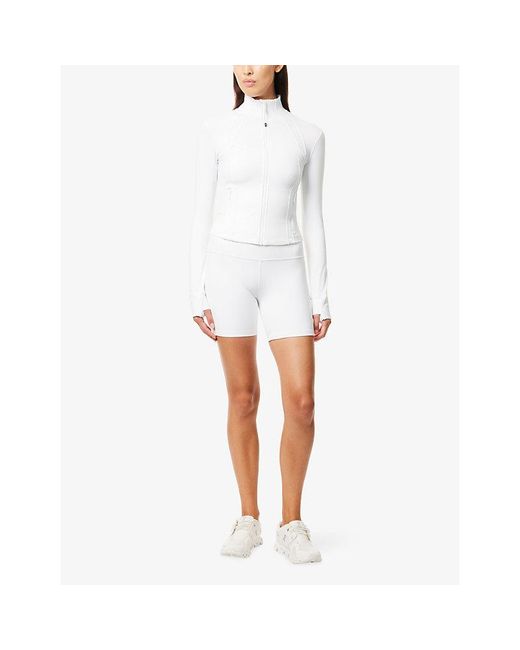 lululemon athletica White Align High-Rise Gym Shorts