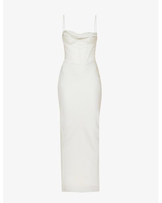 house of cb white corset