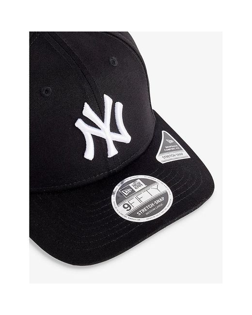 KTZ Black 9fifty La Dodgers World Series Brand-embroidered Stretch-cotton Cap for men