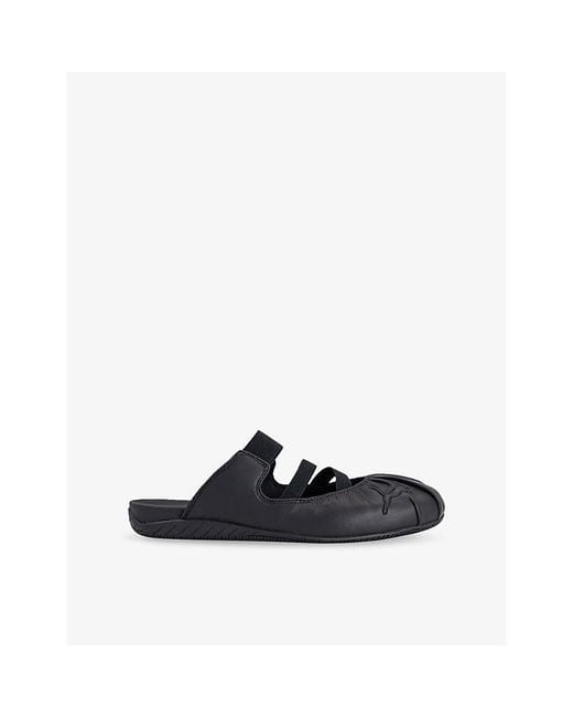 PUMA Blue Speedcat Ballet Leather Mules