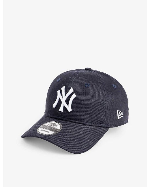 KTZ Blue 9twenty New York Yankees Cotton Cap for men