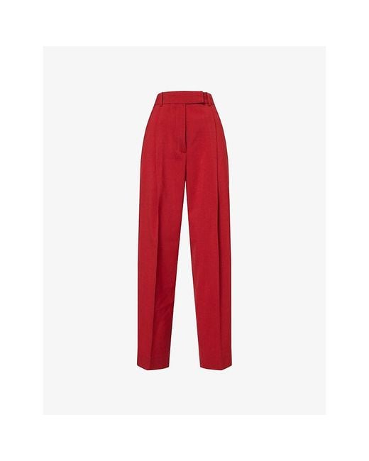 RÓHE Frames Daria Tapered Wool Trousers