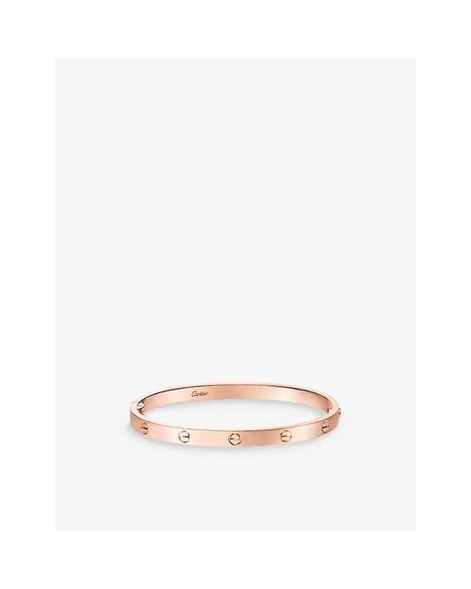 Cartier Metallic Love Medium 18Ct Rose- Bracelet