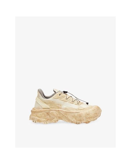 DIESEL Natural D-Cage Runner Ripstop Trainers for men