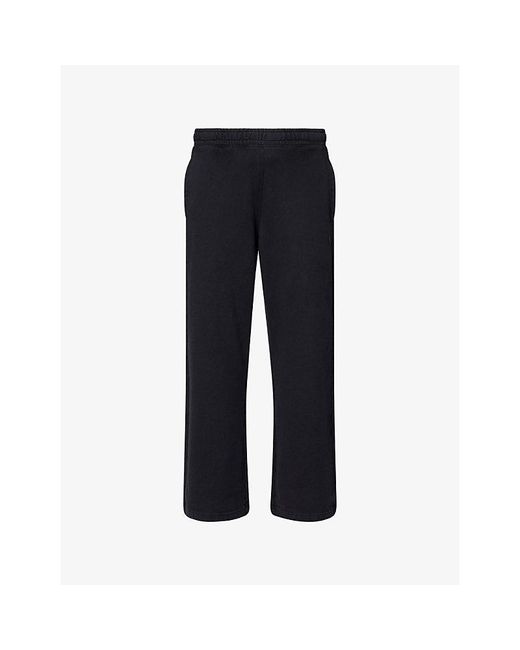 A Bathing Ape Blue One Point Relaxed-Fit Cotton-Jersey Jogging Bottoms for men