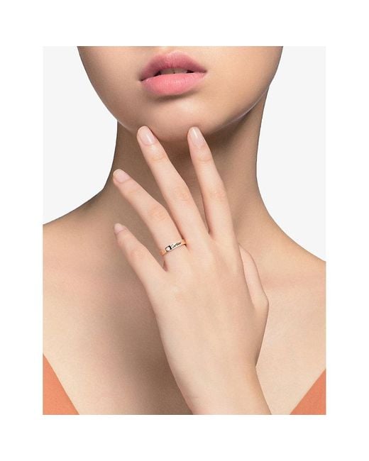 Cartier White C De 18ct Rose-gold Wedding Ring