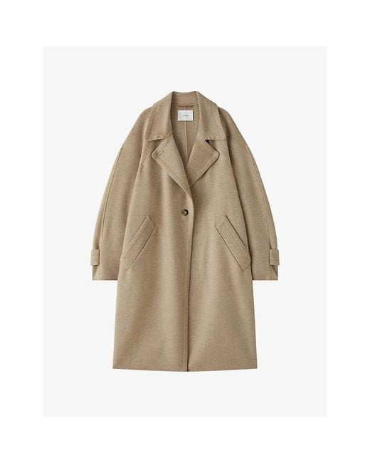 Joseph Natural Franco Double-Face Wool And Cashmere-Blend Coat