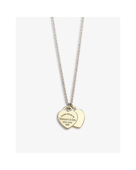 Tiffany & Co White Return To Tiffany 18Ct- Pendant Necklace