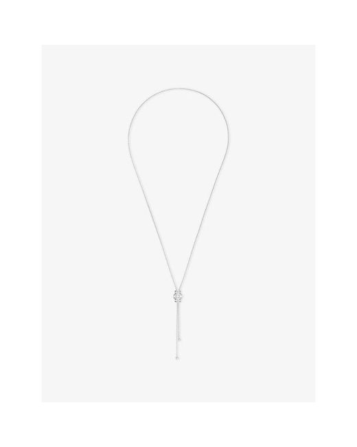 Piaget White Possession 18Ct- And 1.09Ct Brilliant-Cut Diamond Pendant Necklace
