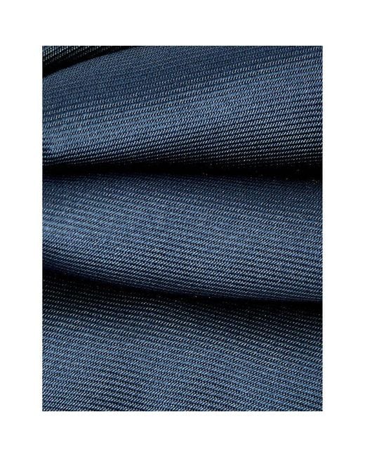 Givenchy Blue Textured-weave Silk Tie for men