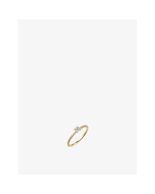 Cartier White Étincelle De 18ct Yellow-gold And Brilliant-cut Diamond Ring