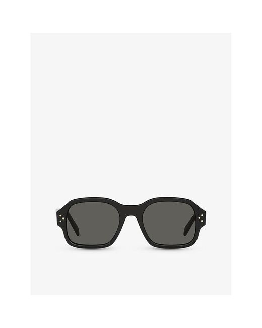 Céline Black Cl40266u Square-frame Acetate Sunglasses