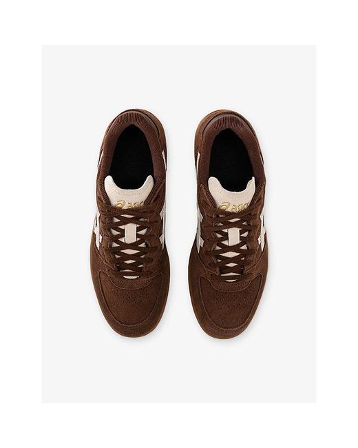 Asics Brown Skyhand Og Suede Trainers