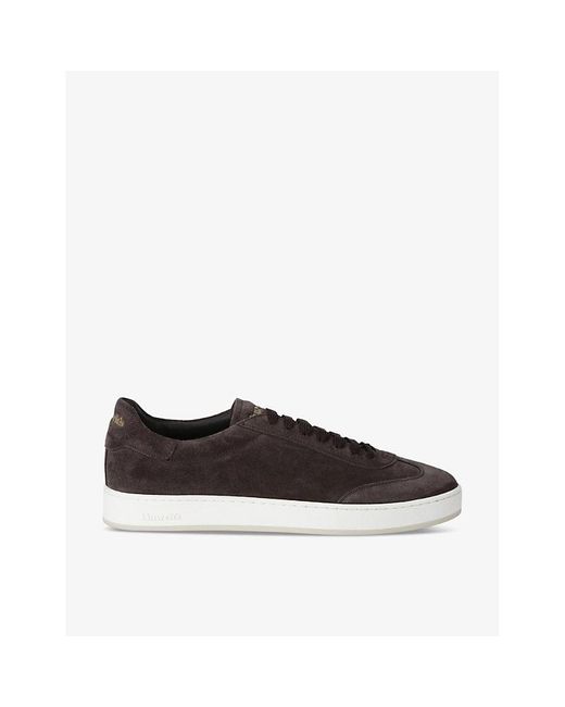Church's Black Largs Suede Low-Top Trainers for men