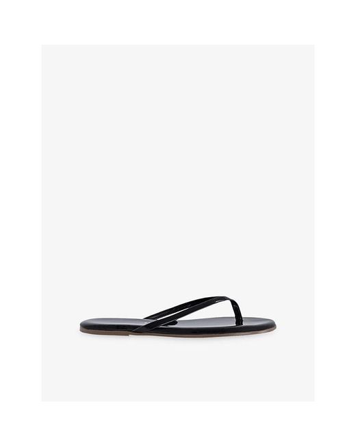 TKEES Multicolor Lily Nude Foundations Leather Flip-Flops