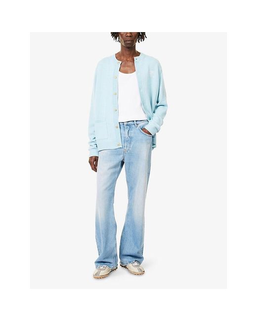Acne Blue 2021M Regular-Fit Denim Jeans for men