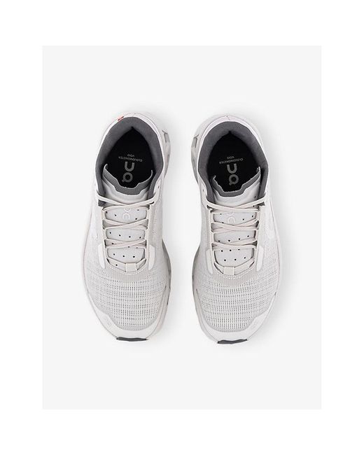 On Shoes White Cloudmster Void Mesh Low-Top Trainers