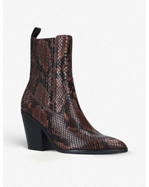 Aldo deals snakeskin booties