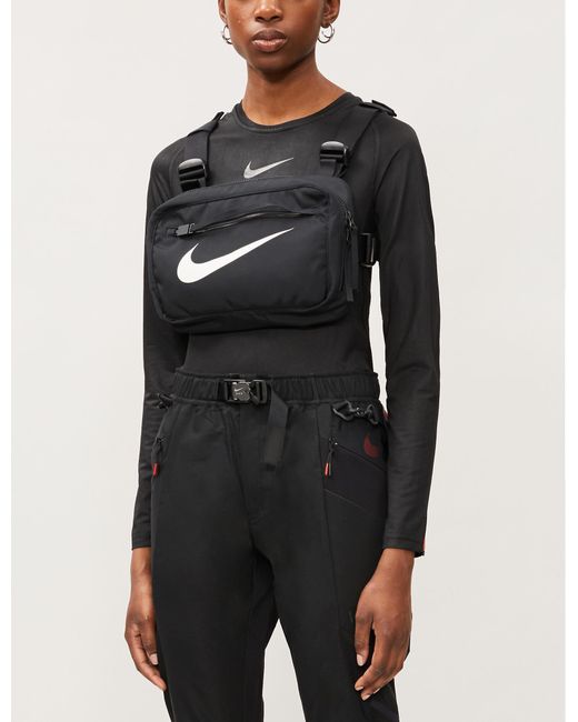 Nike Black X Matthew M Williams Branded Shell Chest Rig