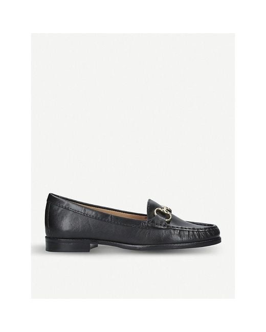 Carvela Kurt Geiger Black Click Leather Loafers